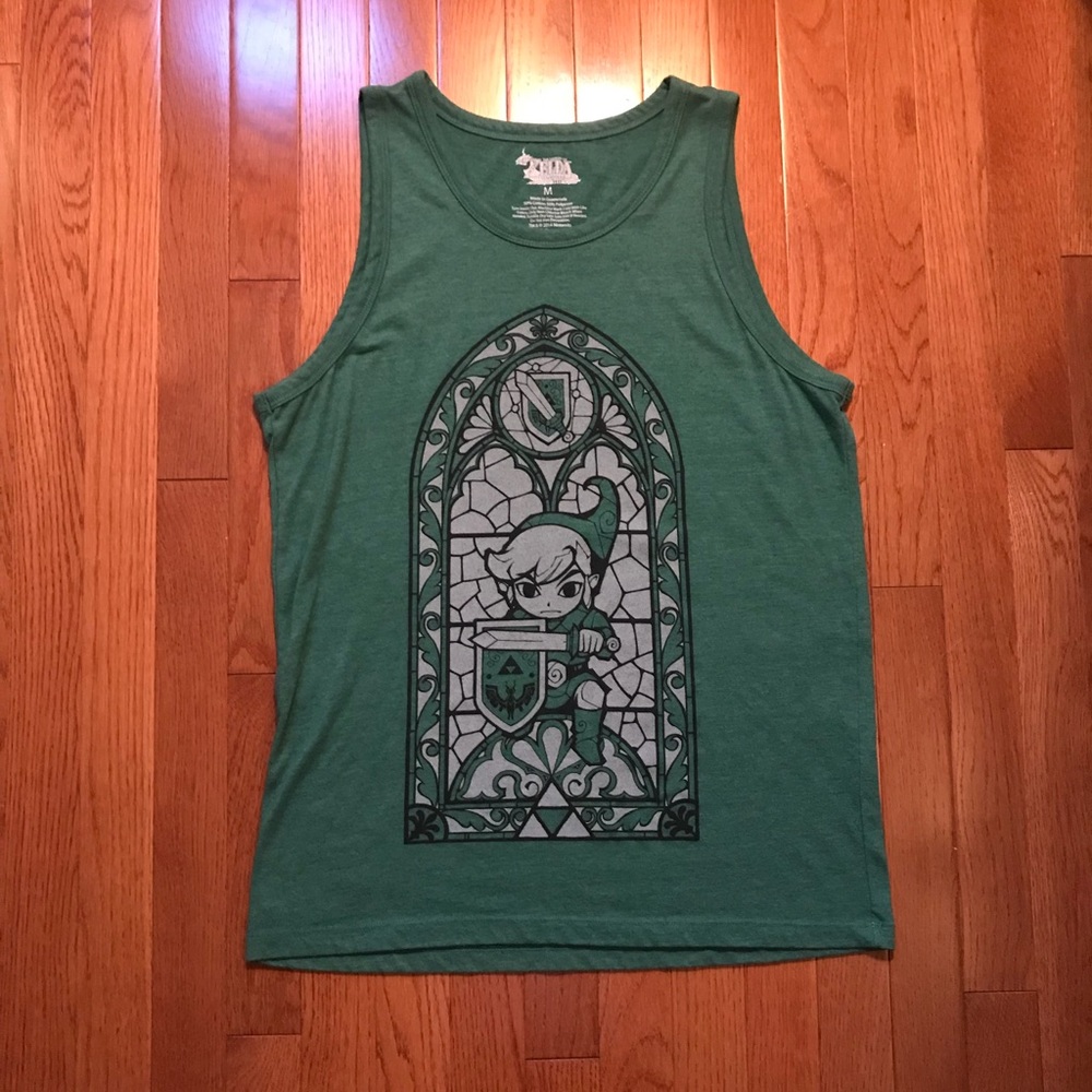 Legend of Zelda: Green Tank Top.